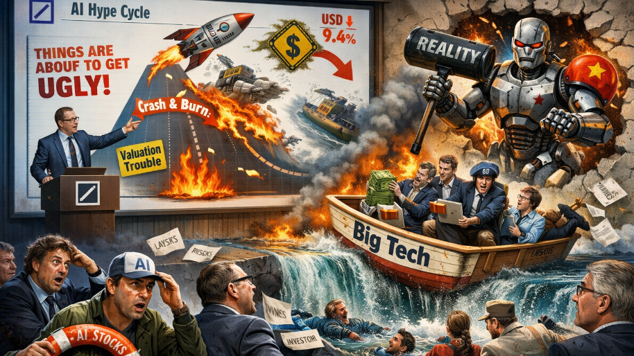 Deutsche Gives Powerpoint on How the AI Rally “F’ed Around” and is Now Deep in “Find Out” Territory