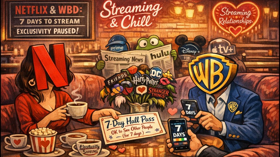 Netflix Gives WBD Permission to See Other People (For 7 Days)