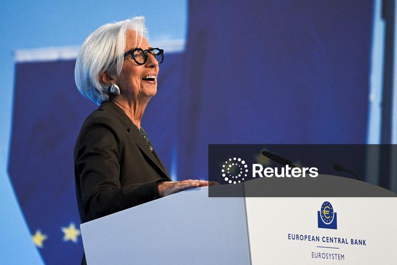 ECB's Lagarde focused on job, not taken decision on leaving, ECB says
