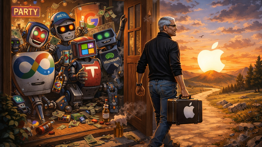 Apple Breaks Up With the Nasdaq After 20 Years… Tim Cook Refuses to Live With AI Degenerates