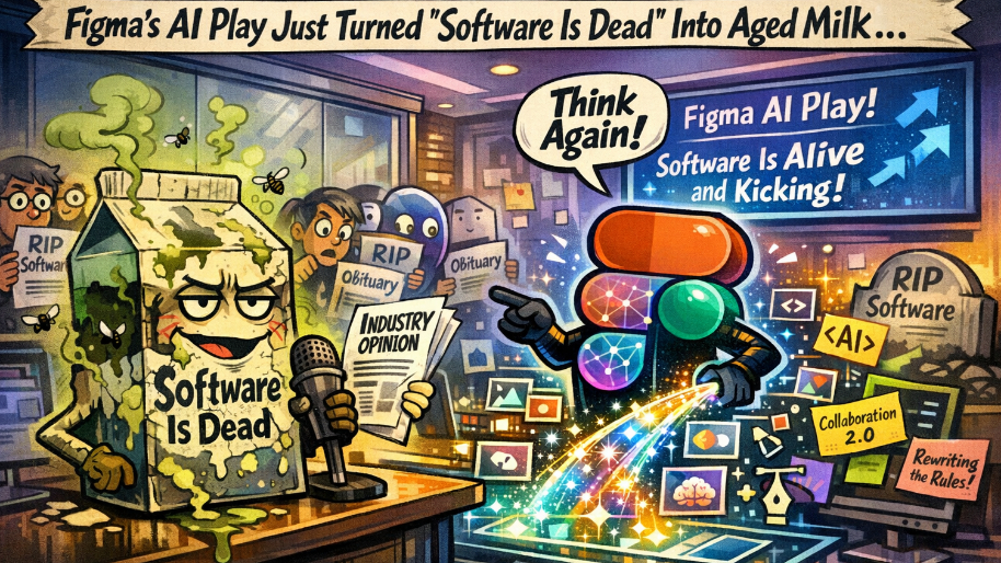 Figma's AI Play Just Turned "Software Is Dead" Into Aged Milk…
