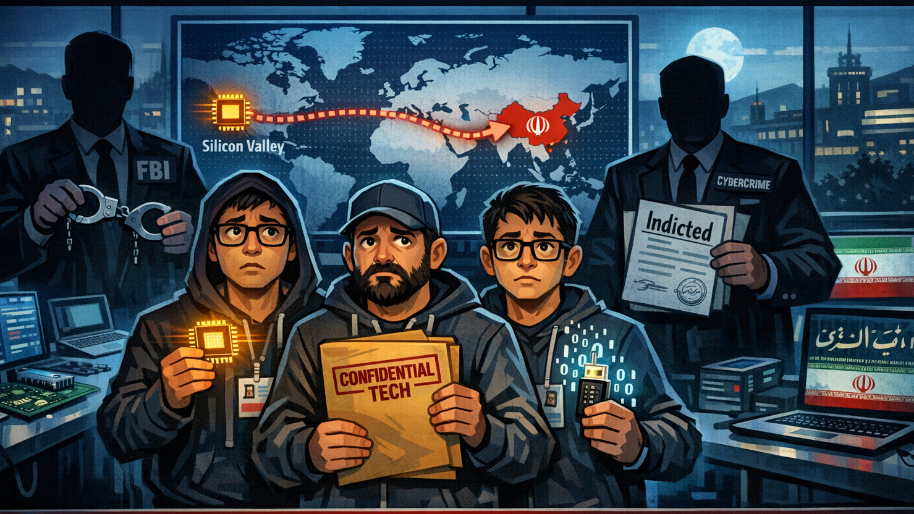 Three Silicon Valley Engineers Indicted in Alleged Trade Secret Transfer to Iran