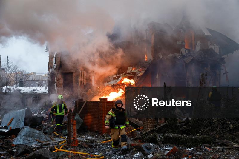 Russia hits Ukraine energy infrastructure with major missile, drone strikes, Kyiv says