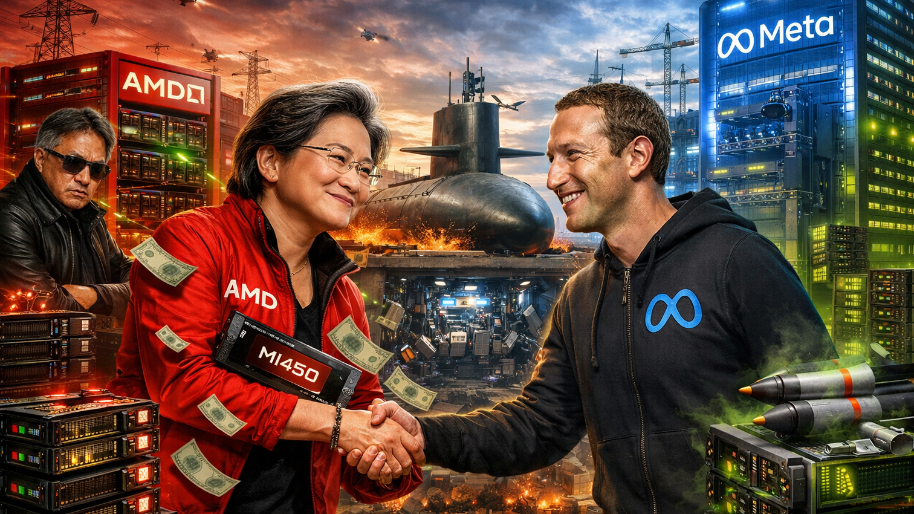 Lisa Su Gives Mark “The Zucc” as AMD Joins Nvidia Inside Meta’s 30-Data-Center AI Compound