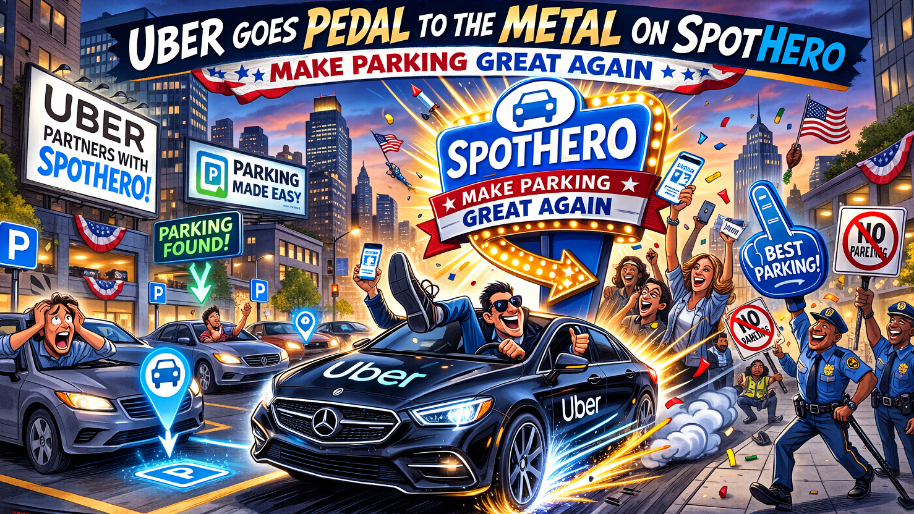 Uber Goes Pedal to the Metal On SpotHero Acquisition (Make Parking Great Again)