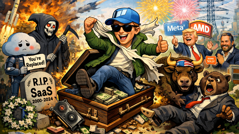 Final Tally: Nasdaq Plays Comeback Kid After SaaS Funeral Gets Canceled… State of the Voltage