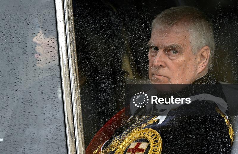 UK government to disclose former Prince Andrew's vetting files for trade role