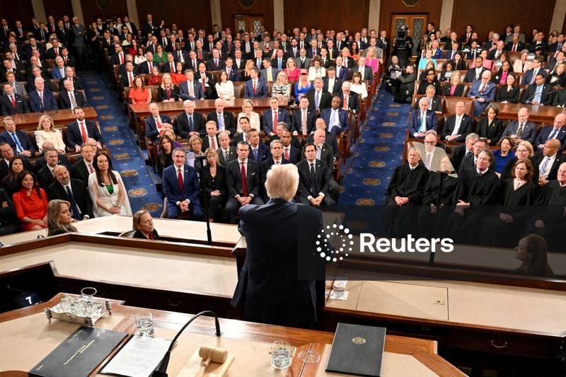 Trump boasts of stock market rally, promises $1,000 retirement savings contributions