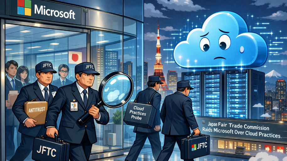 Japan Fair Trade Commission Raids Microsoft Japan Over Cloud Practices
