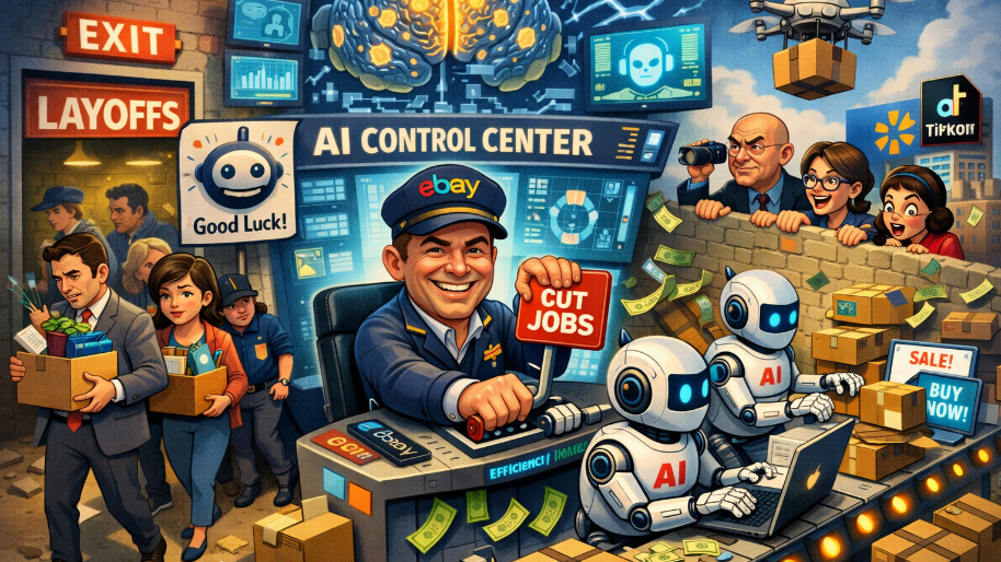 eBay Cuts 800 Jobs as It Builds an AI Engine to Take On Amazon, Walmart and TikTok Shop