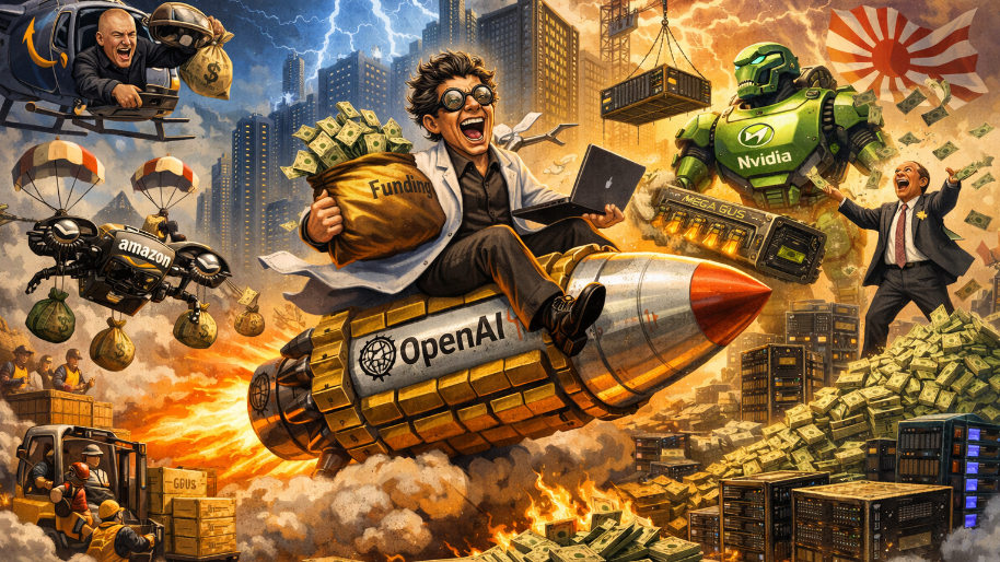 OpenAI Lands the Largest Private Raise in History From Amazon, Nvidia, and SoftBank