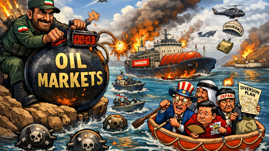 Iran Strike Turns the Strait of Hormuz Into A Trillion-Dollar Ticking Time Bomb For Oil Markets