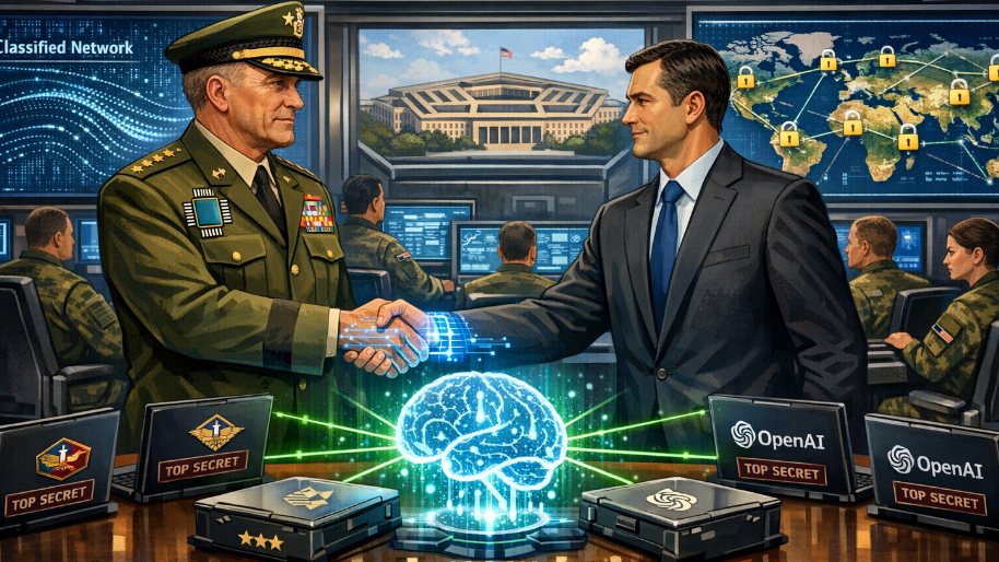OpenAI Reaches Pentagon Agreement to Deploy AI Models on Classified Network