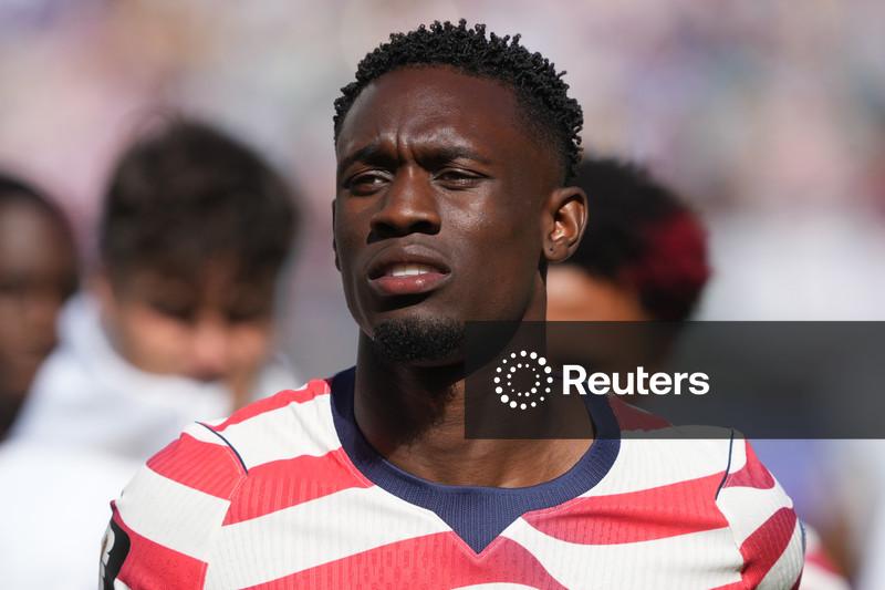 Soccer-US striker Balogun available for Belgium clash despite red card