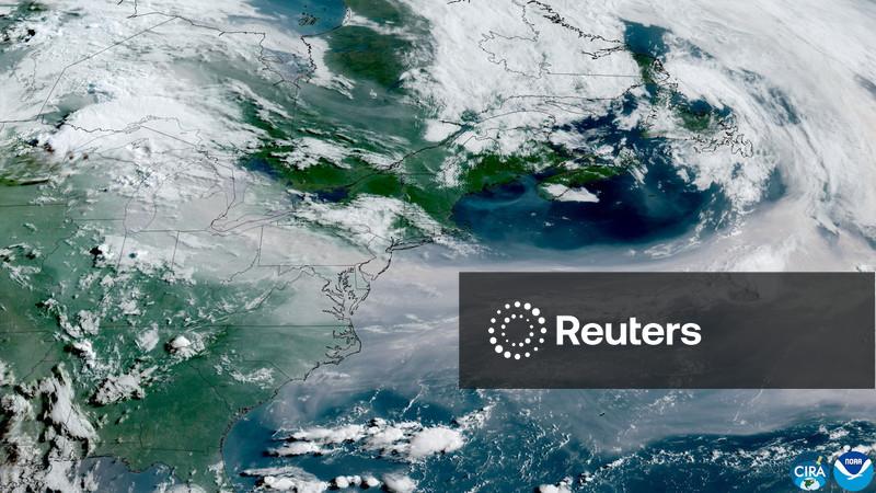Canada prepares to evacuate Ontario community as wildfire smoke chokes US