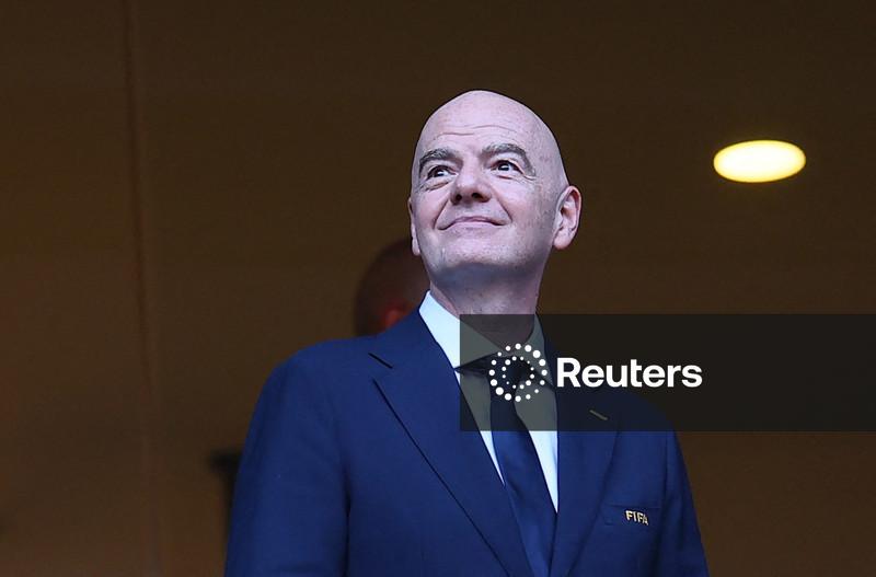 Soccer-Infantino and FIFA present united front after crisis meeting over stake sale fallout