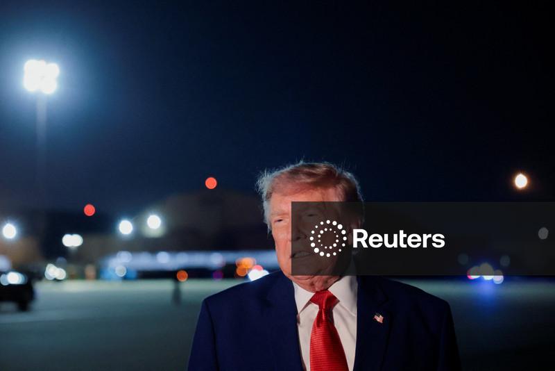 Trump says Iran options are let Tehran fail economically or 'hit them really hard'