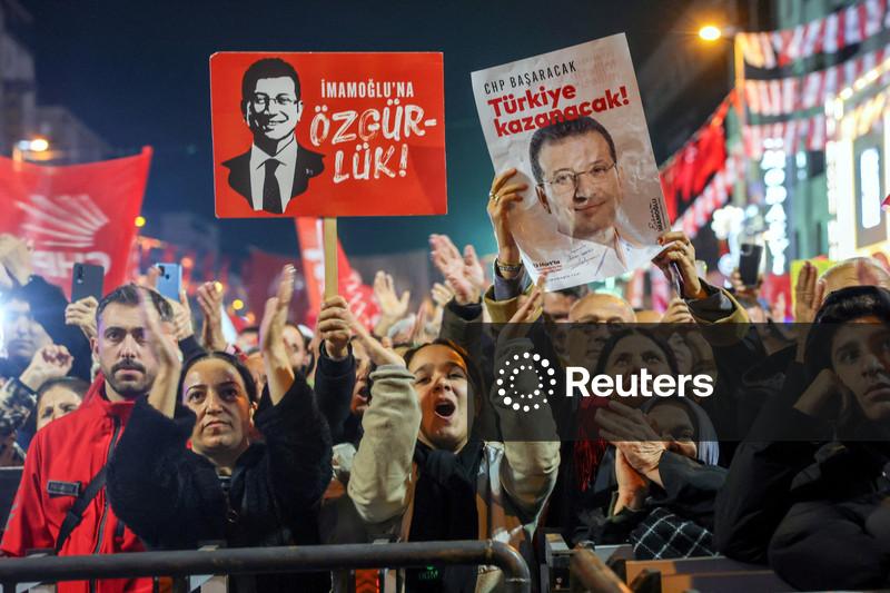 Jailed Istanbul mayor Imamoglu joins new opposition party amid political turmoil