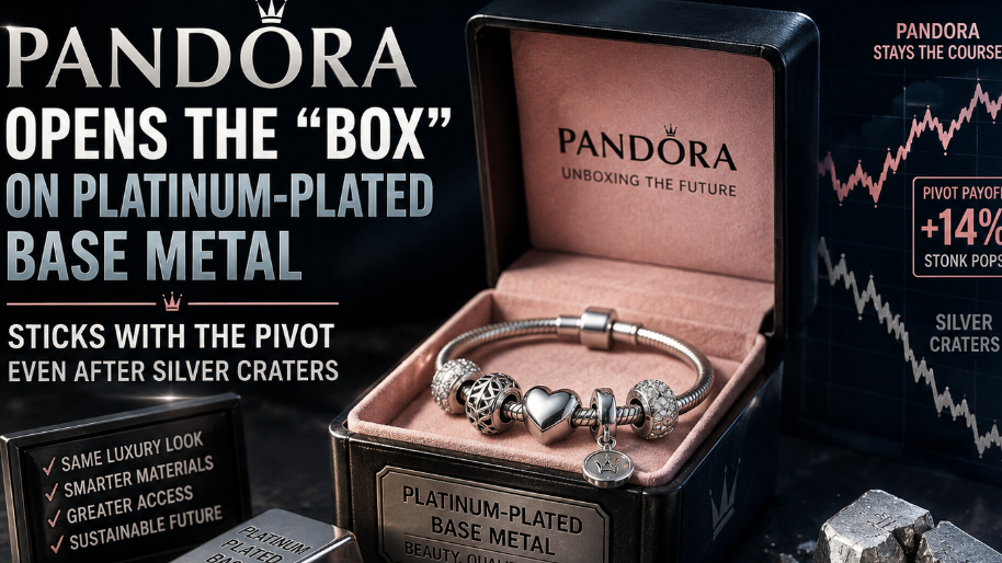 Pandora Opens the "Box" on Platinum-Plated Base Metal, Sticks With the Pivot Even After Silver Crash