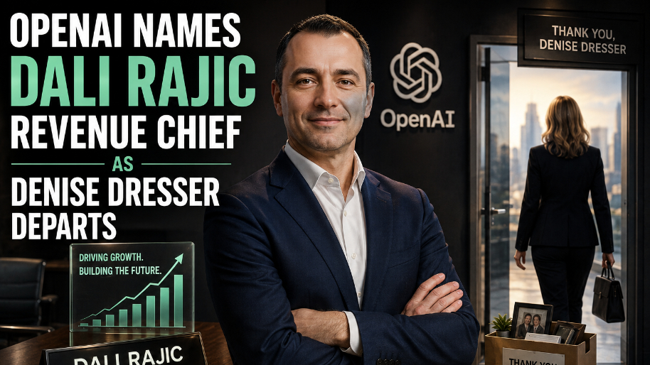 OpenAI Names Dali Rajic Revenue Chief as Denise Dresser Departs