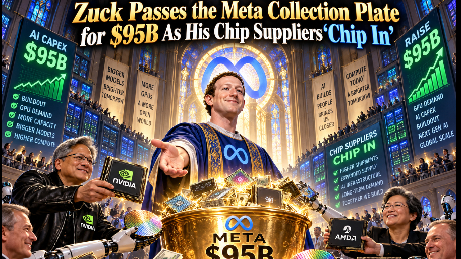 Zuck Passes the Meta Collection Plate for $95B As His Chip Suppliers ‘Chip In’
