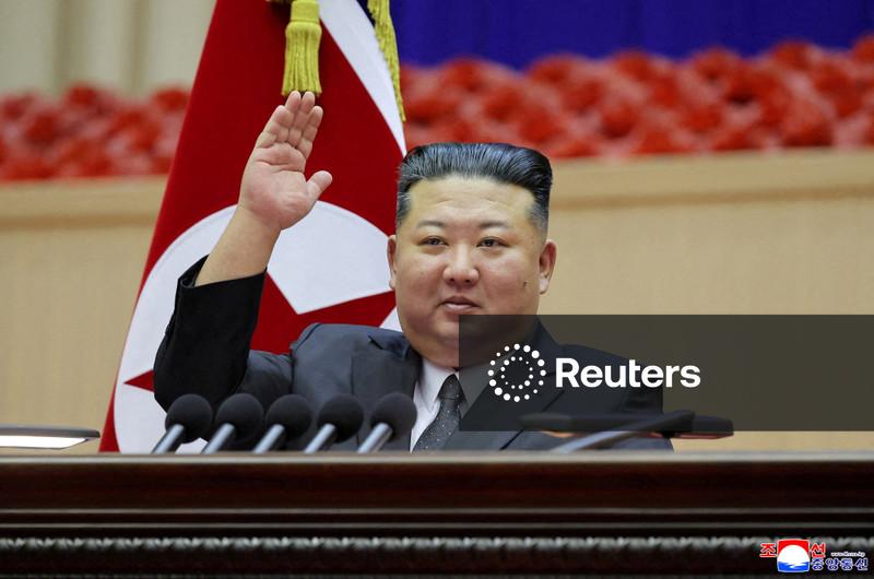 North Korea's Kim urges drone dominance, greater military AI use amid border tensions